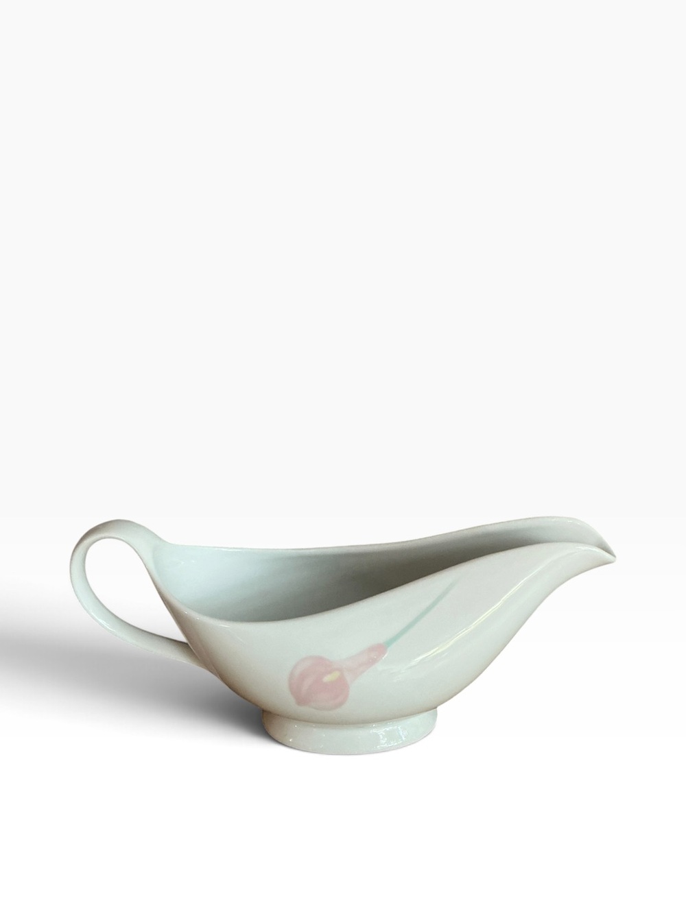 Mikasa Serenade Pink LDB10 Gravy Boat Fine China Japan Helena Uglow Vintage